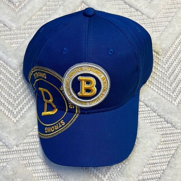 ROBIN RUTH - BOSTON STRONG - Blue and Gold Hat - Picture 1 of 3